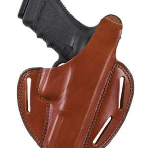 Bianchi Model 7 Shadow II Ruger GP100 4" Plain Tan RH