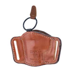 Bianchi 105 Minimalist Belt Slide Holster for Glock 17/19/20/21 Tan LH