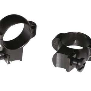 Burris Deluxe Solid Steel .22 Rings 1" High 0.95" Actual Height - Matte