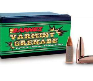 Barnes Varmint Grenade Rifle Bullets .22 cal .224" 36 gr VGFB 250/ct