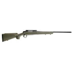 CVA Cascade Rifle 7 PRC 2rd Capacity 24" Threaded Cerakote Black Barrel OD Green Stock 0 MOA Pic Rail