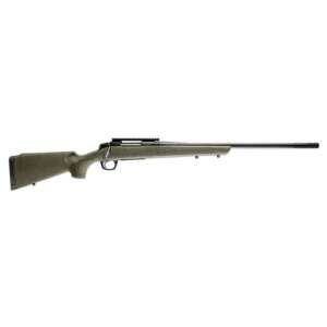 CVA Cascade XT Rifle .308 Win 4rd Capacity 22" Threaded Cerakote Black Barrel OD Green/Black Web Stock Pic Rail