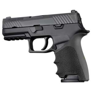 Hogue HandAll Beavertail Handgun Grip Sleeve for Sig Sauer P320 Compact Black