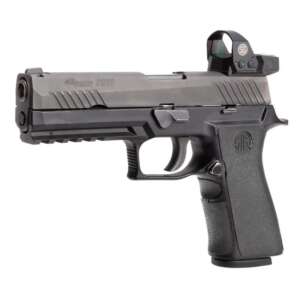 Hogue Wrapter Rubber Adhesive Grip for SIG SAUER P320 Full Size Models (X5 Grip Module) - Black