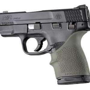 Hogue HandALL Beavertail Grip Sleeve S&W M&P Shield 45 Kahr P9/P40/CW9/CW40- Green