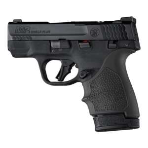 Hogue HandAll Beavertail Handgun Grip Sleeve for S&W M&P 9 Shield Plus Black