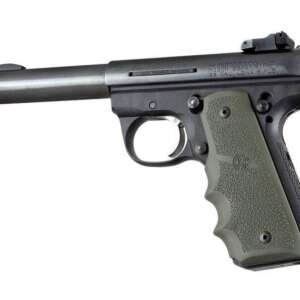 Ruger 22/45 RP Rubber Grip with Finger Grooves OD Green