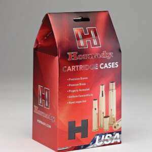Hornady Unprimed Brass Rifle Cartridge Cases .30 Nosler 20/rd