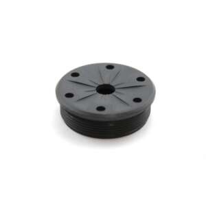 SilencerCo Bravo Front Cap 9mm Luger Black