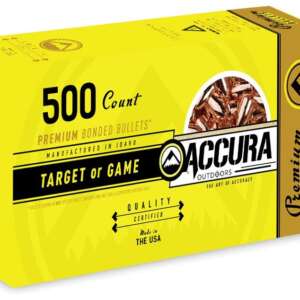Accura Premium Powerbond Bullets .45 cal .452" 230 gr HP 500/ct