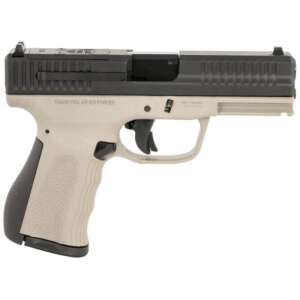 FMK Mach 9 Handgun 9mm Luger 10rd Magazine(1) 4" Barrel Optic Ready Titanium Grey Frame