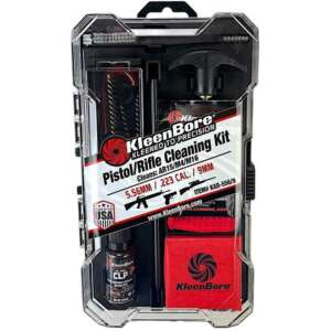 KleenBore .223/5.56mm/9mm Luger Combination Cleaning Kit