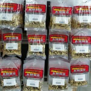 Lightning Ammo Reman. Cleaned & Polished Brass .380 ACP 100/ct Bag