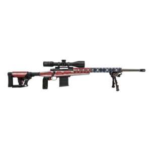 Howa M1500 Rifle 6.5 Creedmoor 10rd Magazines (3) 24" Barrel US Flag MDT Grip