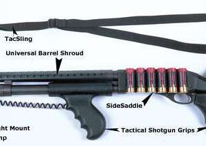 TacStar Shotgun Grips Rear - Remington 870