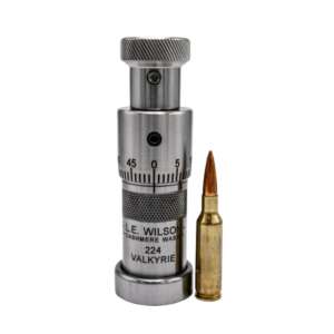 L.E. Wilson Stainless Steel Bullet Seater Die with Micrometer Adjustment 25 Creedmoor