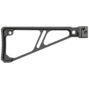 Midwest Industries Picatinny Side Folding Fixed Extruded Stock Black