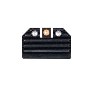 Night Fision Optics Ready Stealth Night Sight Set Orange Front Black Rear for Glock 43x MOS