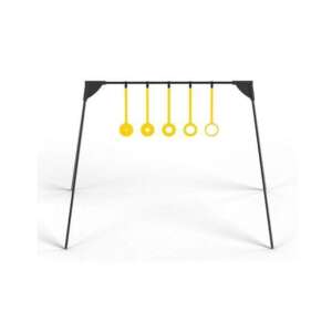Caldwell AR500 Rimfire KYL Ring Challenge Target Yellow