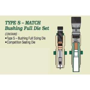 Redding Type S Match Bushing Full Die Set 6.5mm GAP 4S