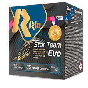 Rio Star Team Evo Spreader 28 Shotshells 12ga 2-3/4" 1oz 1250 fps #8.5 25/ct