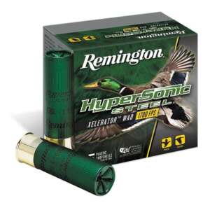 Remington HyperSonic Steel Shotshells 12 ga 3 in 1-1/4 oz #BB 1700 fps 25/ct