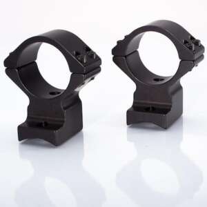 Talley Lightweight Alloy Scope Mount Combo Remington Model 700-721-722-725-40X 1" Low SA 20MOA - Black Anodized
