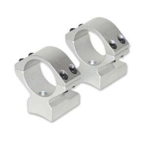 Talley Lightweight Alloy Mount Combo - Silver 1" Medium Kimber 8400