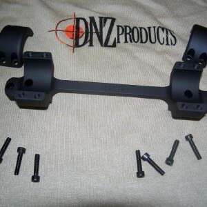 DNZ Freedom Reaper 1-Piece Tactical Scope Mount - Remington 700 LA RH 1" Low Tactical Black