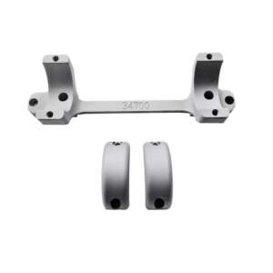 DNZ 1-Piece Gamer Reaper Scope Mount - Remington 700 Long Action High - Silver