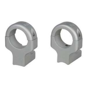 DNZ  Game Reaper 2   2-Piece Scope Mount (2 Screws) - Browning A-Bolt Sako A7 Steyr Long & Short Action - 1" High Silver