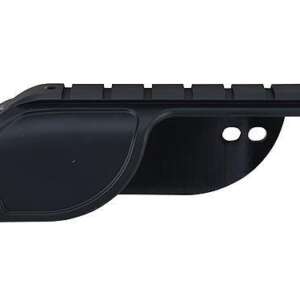 Weaver No Gunsmith Saddle Saddle Shotgun Mount - Mossberg 500 & 835 12-Gauge Only - Matte